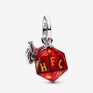 Pandora Stranger Things Hellfire Club Dice Dangle Charm